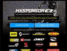Tablet Screenshot of mxsponsor.com